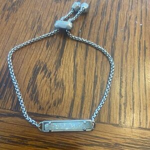Kendra Scott silver bracelet